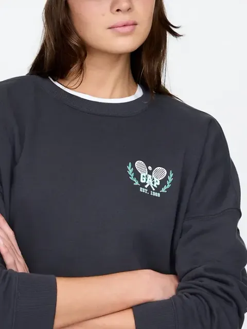 gap Oversized Gap Graphic Sweatshirt  3