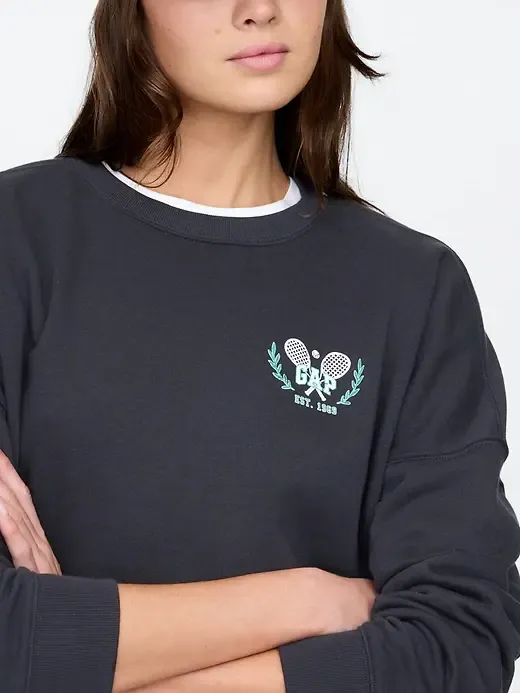 gap Oversized Gap Graphic Sweatshirt  3