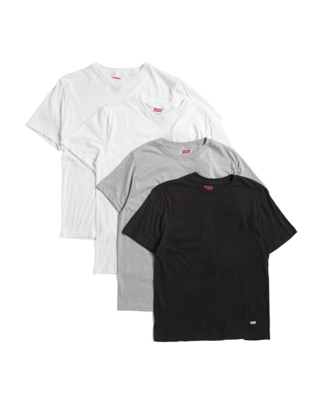 levis 4pk Crew Neck Tees 