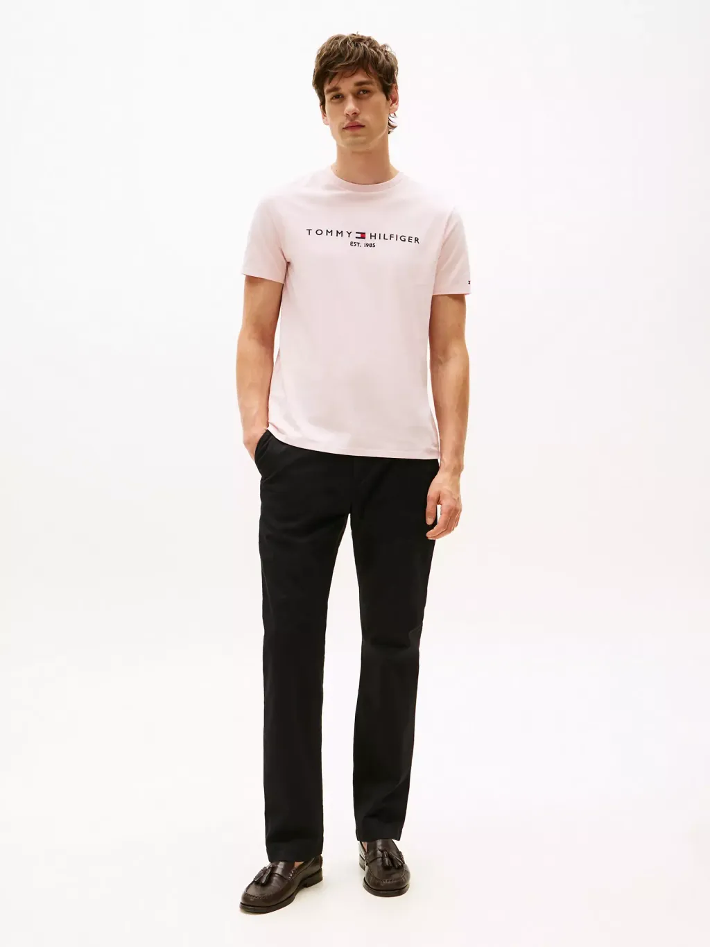 tommy Embroidered Tommy Logo T-Shirt  2