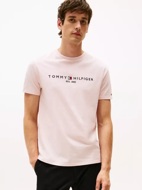 tommy Embroidered Tommy Logo T-Shirt 