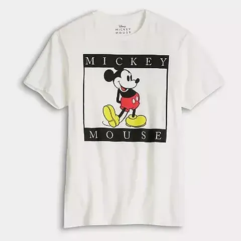 Disney's Mickey Mouse Men's Black Frame Graphic Tee 
