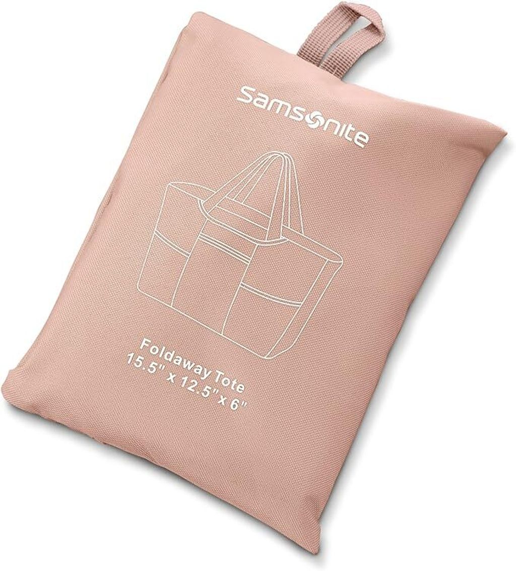 Samsonite Foldaway Tote Bag, Dusty Rose, Dusty Rose, Large, Samsonite Foldaway Tote  2