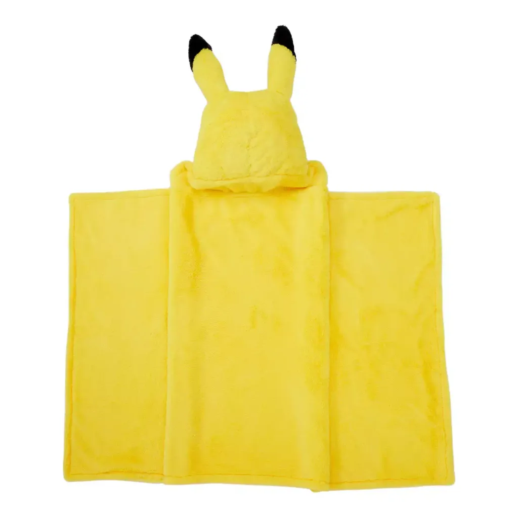 Kids Pokemon Pikachu Hooded Throw Blanket  5