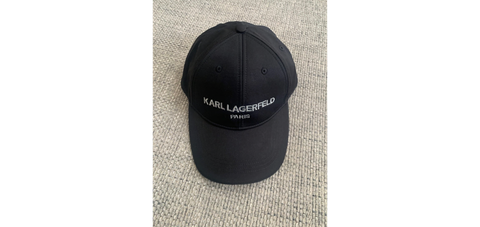 Karl Lagerfeld Paris Embroidered Logo Baseball Cap