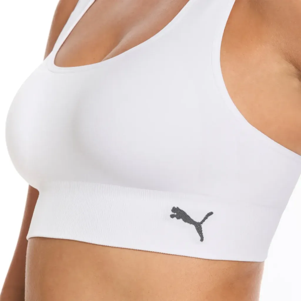 PUMA Women's Seamless Sports Bra, 2-pack  5
