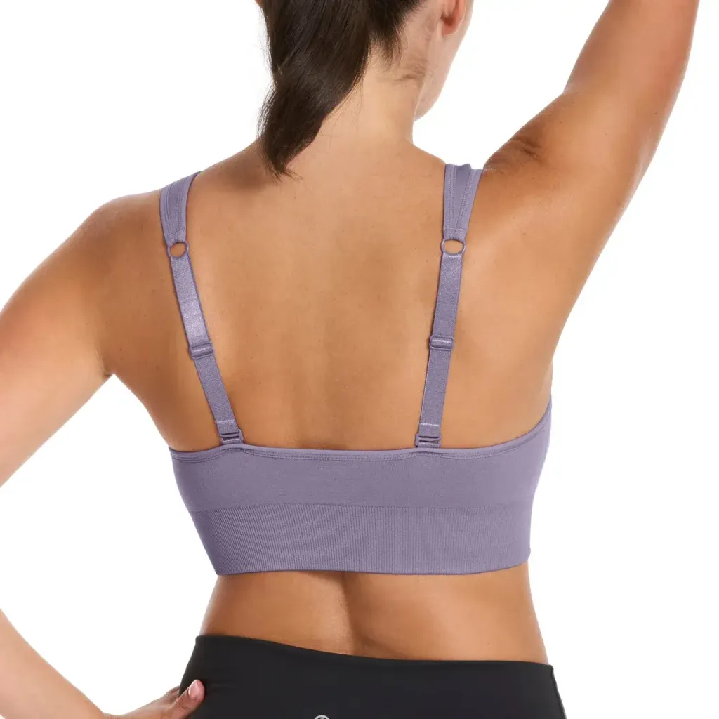 PUMA Women's Seamless Sports Bra, 2-pack  8