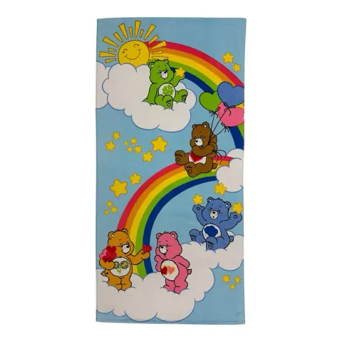 Care Bears Cares A Lot Kids Beach Towel 