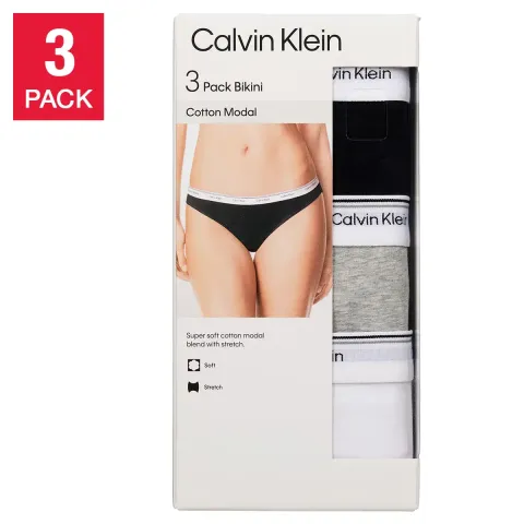 Calvin Klein Women’s Bikini, 3-pack  4