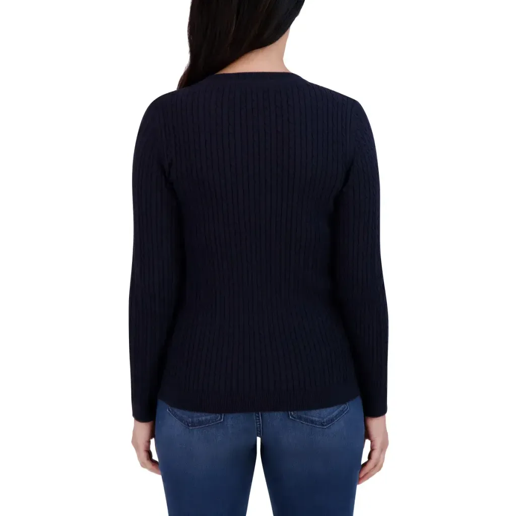 Tommy Hilfiger Women's Cable Knit Sweater  2