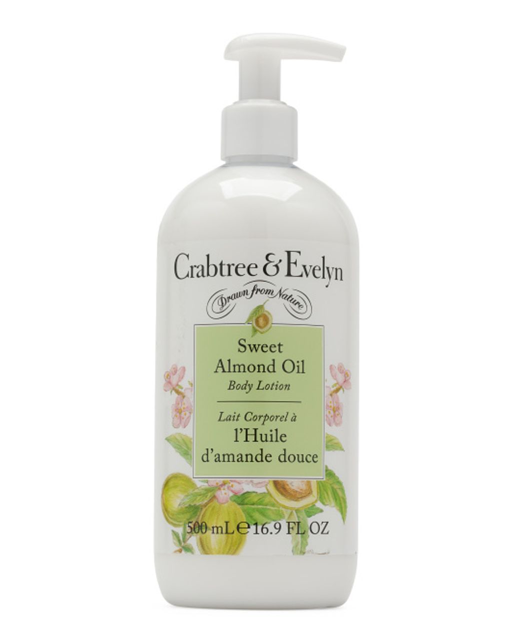 crabtree 16.9oz almond  Scented Body Lotion 