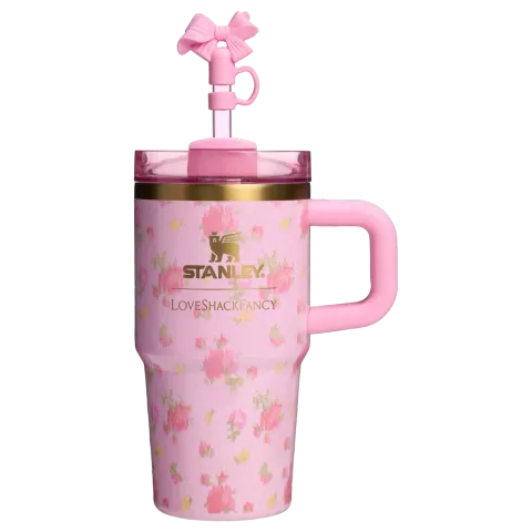 Stanley 1913 x LoveShackFancy Quencher H2.O FlowState™ Tumbler with Handle | 20 OZ 