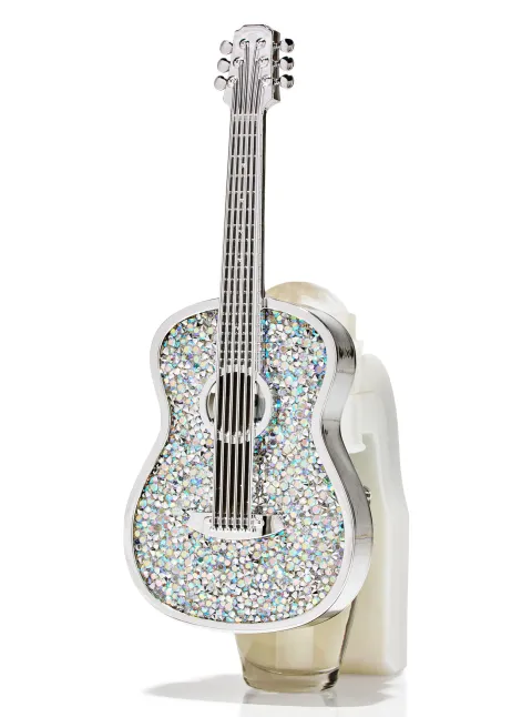 Sparkly Guitar Adjustable Wallflowers Scent Control™ Nightlight
