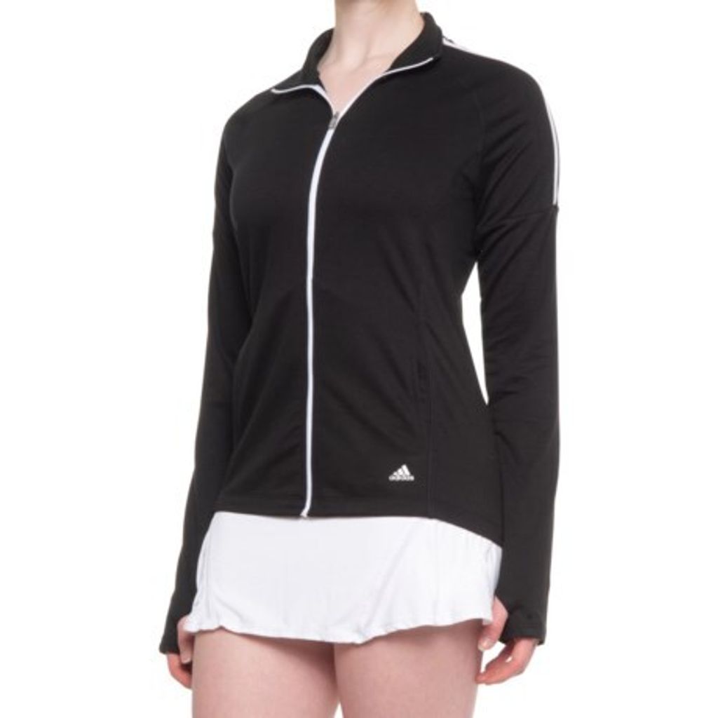 adidas French Terry Jacket - UPF 50, Full Zip (For Women)