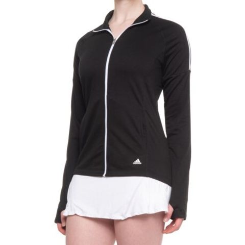 adidas French Terry Jacket - UPF 50, Full Zip (For Women)