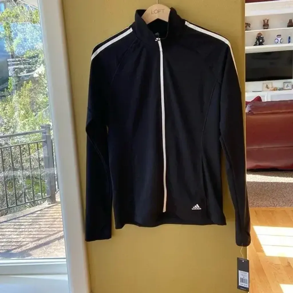 adidas French Terry Jacket - UPF 50, Full Zip (For Women) 1