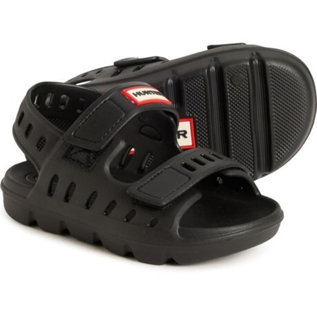 hunter Little Kids Dottie Slingback Casual Flat Sandals  6