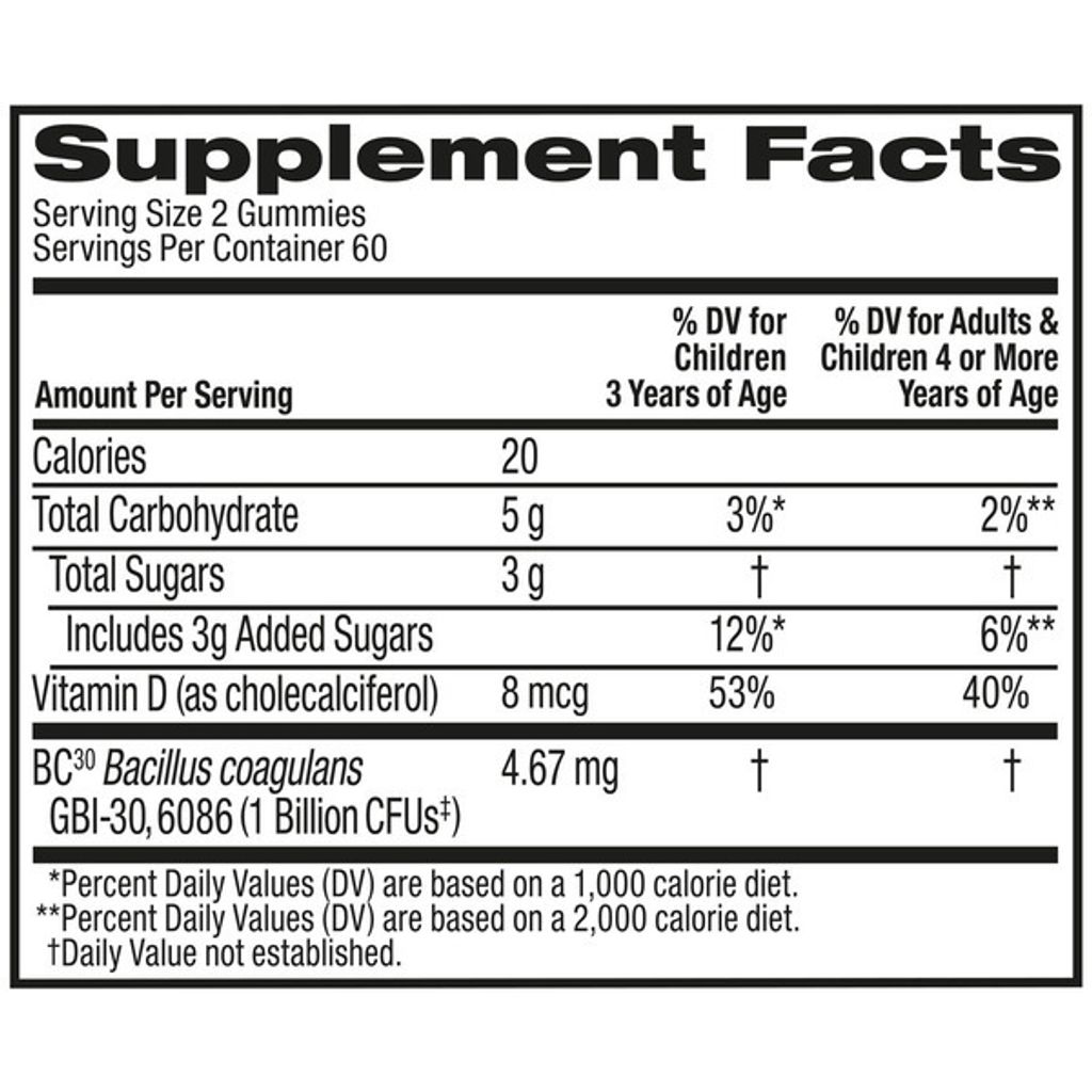 Schiff Digestive Advantage Probiotic, 120 Gummies  2