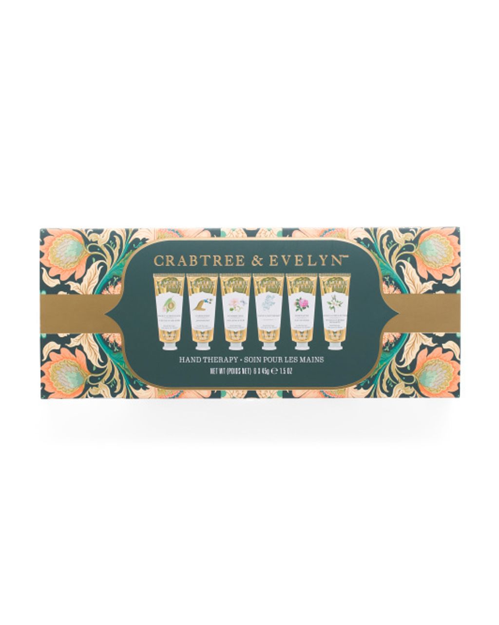 CRABTREE & EVELYN 6pk Hand Therapy Hand Creams In Magnetic Box 2
