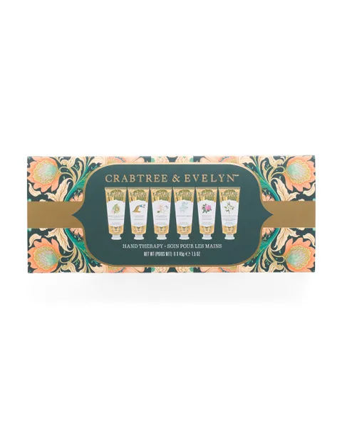 CRABTREE & EVELYN 6pk Hand Therapy Hand Creams In Magnetic Box 2