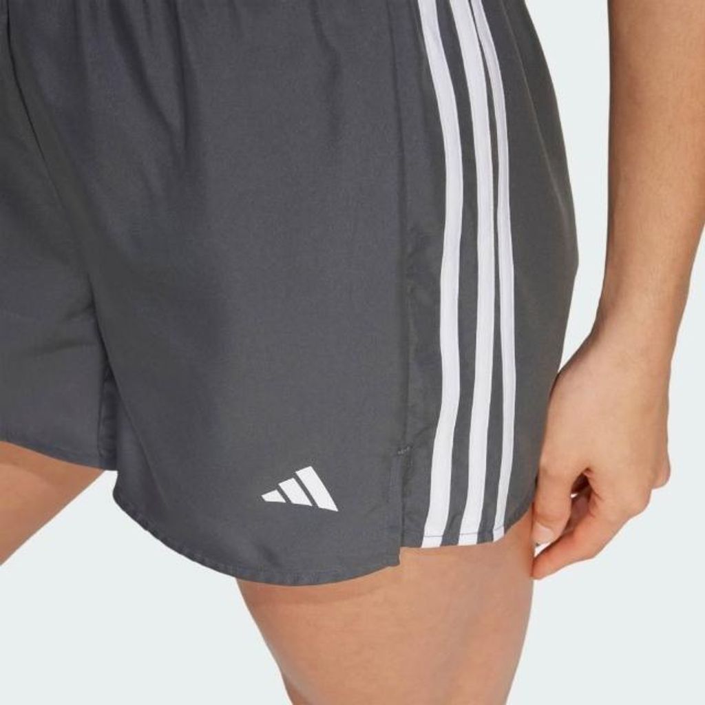 adidas women 3-Stripes High-Rise Shorts