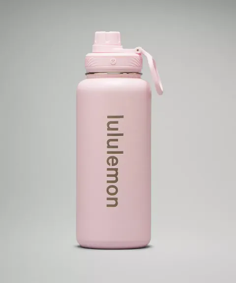 Back to Life Sport Bottle 32oz pink glow