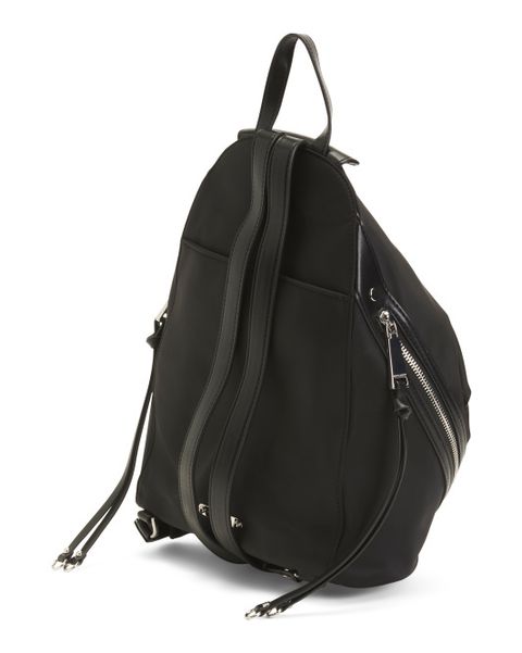 REBECCA MINKOFF Nylon Medium Zipped Julian Backpack 3
