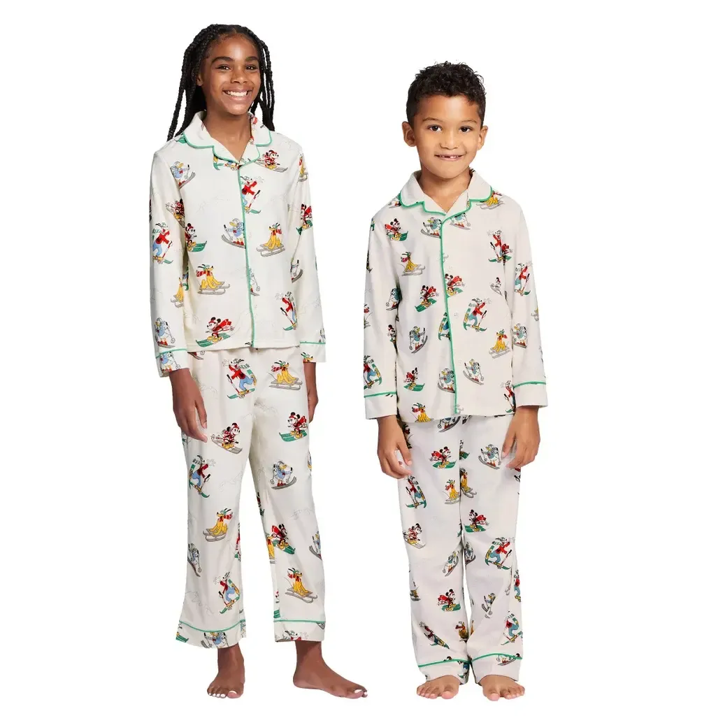 Disney Character Family Holiday Pajamas  8