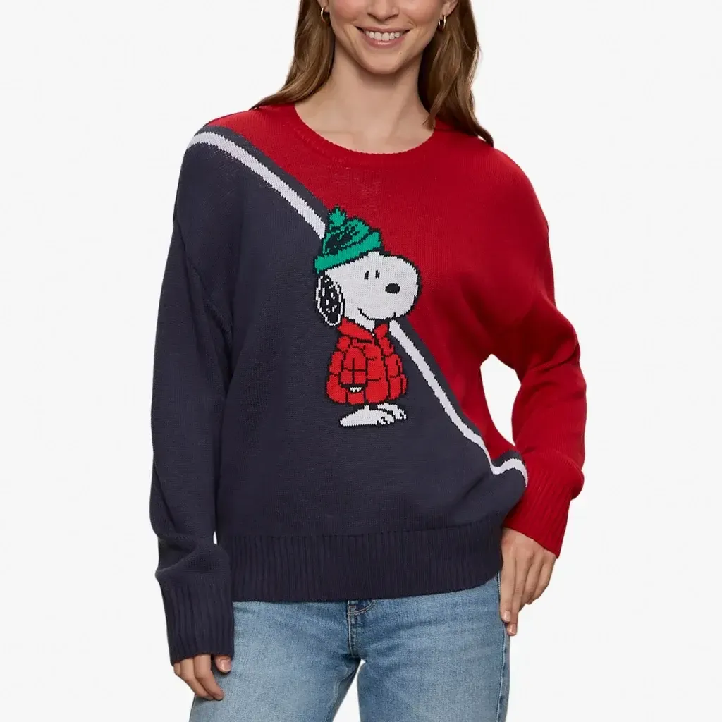 Peanuts by Sanctuary Women's Holiday Sweater  1