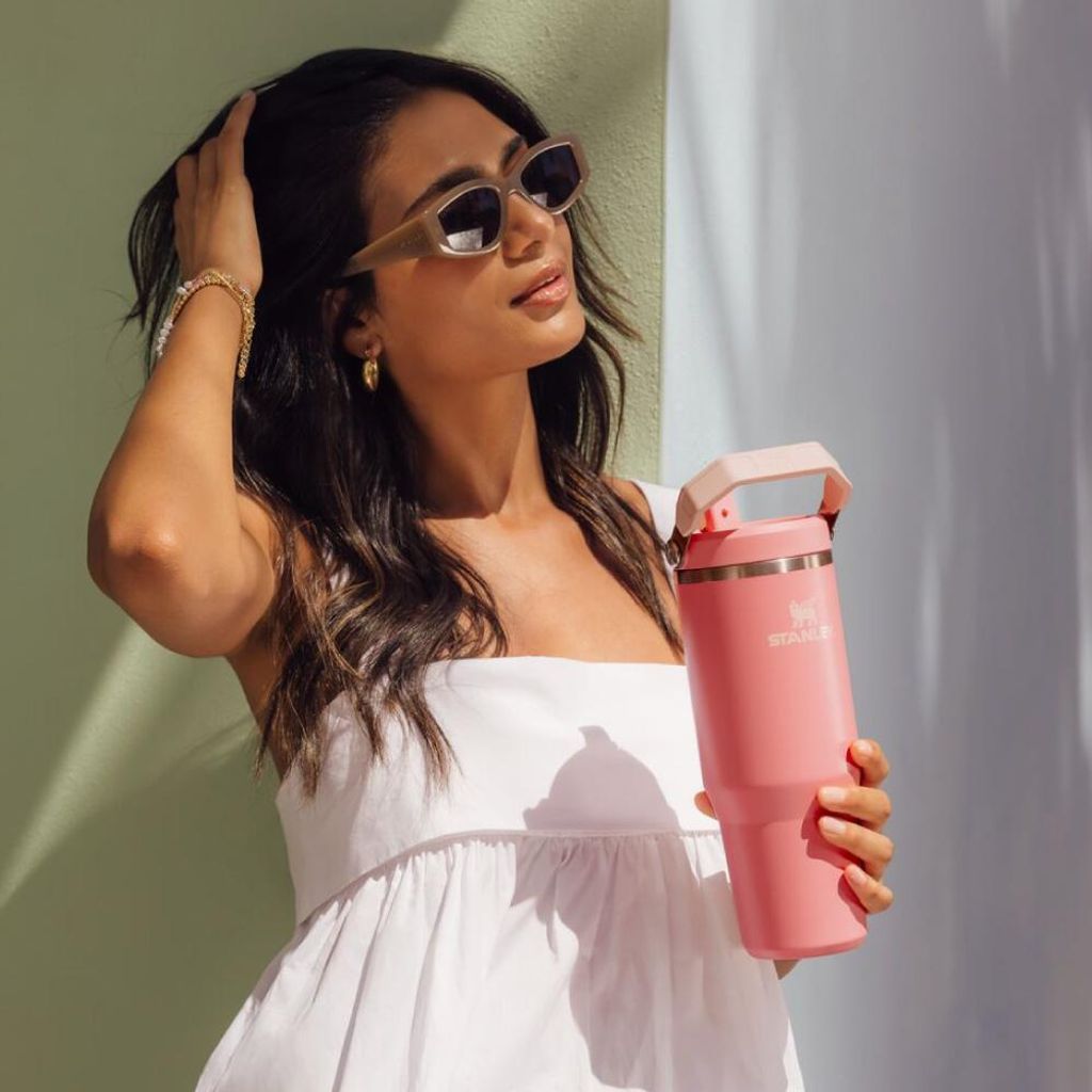 The IceFlow™ Flip Straw Tumbler