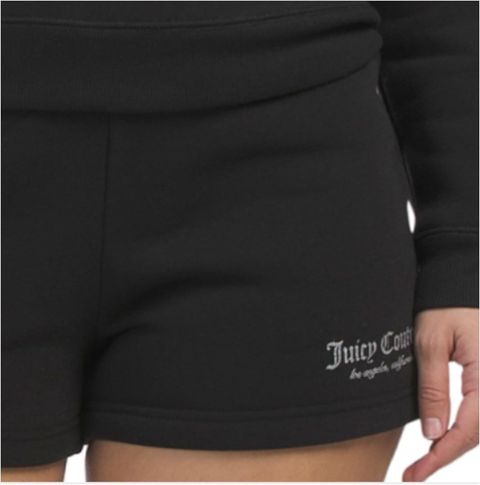 JUICY COUTURE 2pc Fleece Shorts Set  4