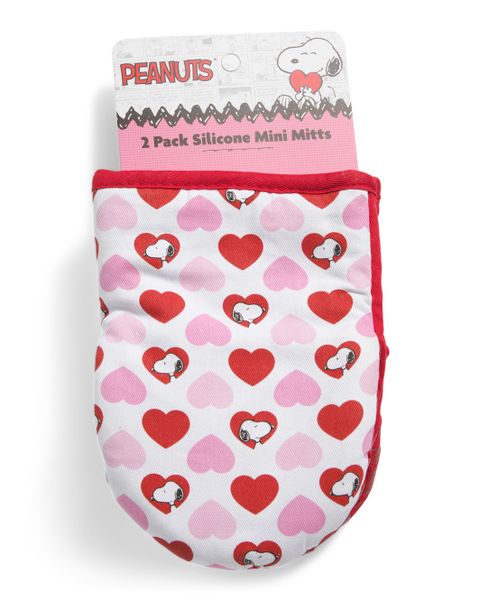 CUISINART 2pk Easter Bunny Silicone Mini Oven Mitts 3