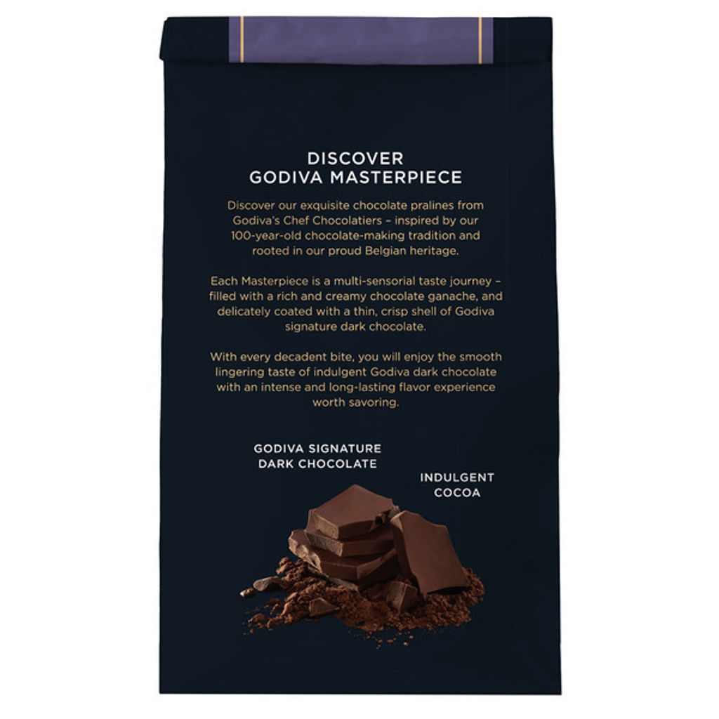 Godiva Masterpiece Dark Chocolate with Ganache, 15 oz 3