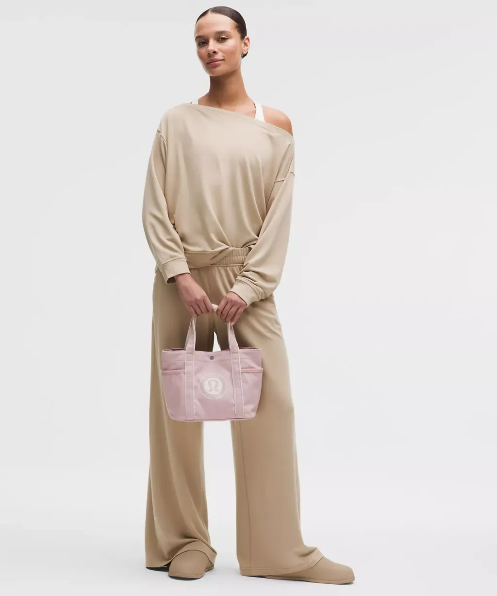 Daily Multi-Pocket Mini Canvas Tote Bag 6.5L  2