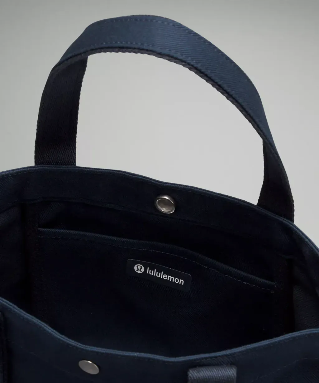 Daily Multi-Pocket Mini Canvas Tote Bag 6.5L  8