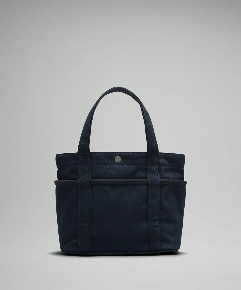 Daily Multi-Pocket Mini Canvas Tote Bag 6.5L  7