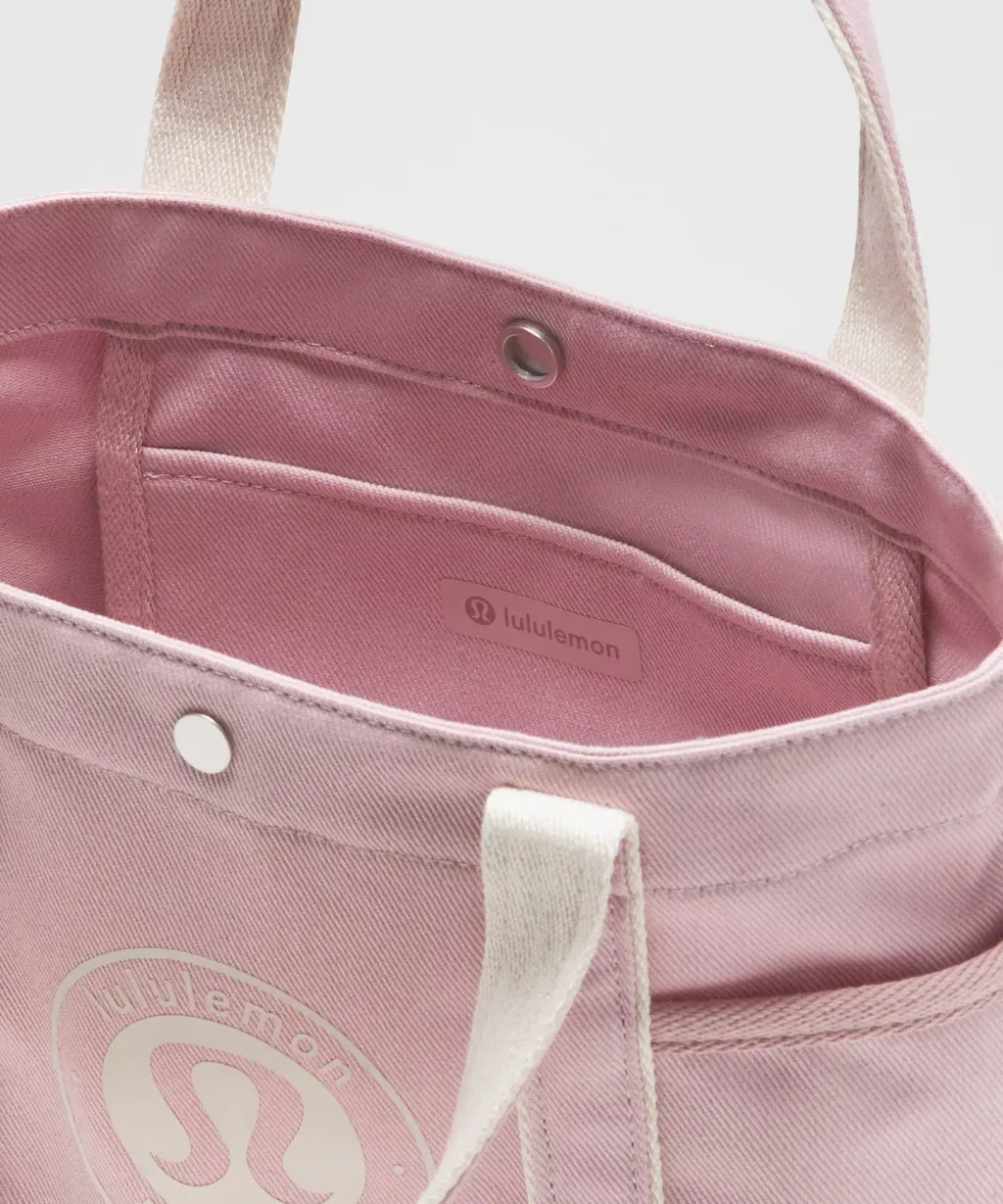 Daily Multi-Pocket Mini Canvas Tote Bag 6.5L  4