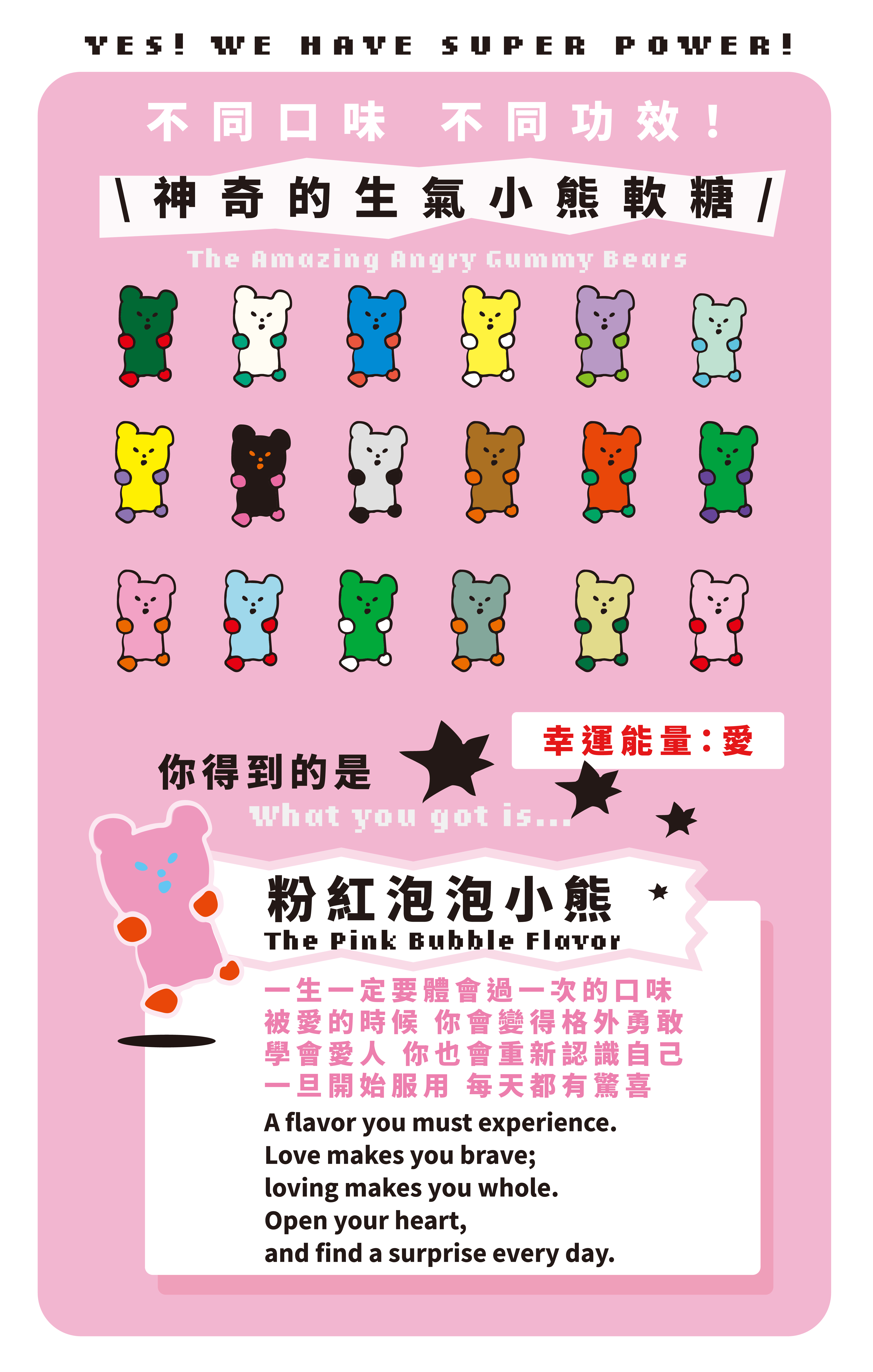 小熊軟糖口味介紹-02