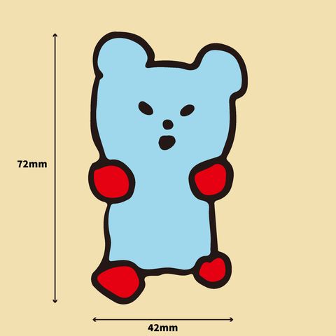 onlineshop_貼紙 小熊軟糖證件照-13