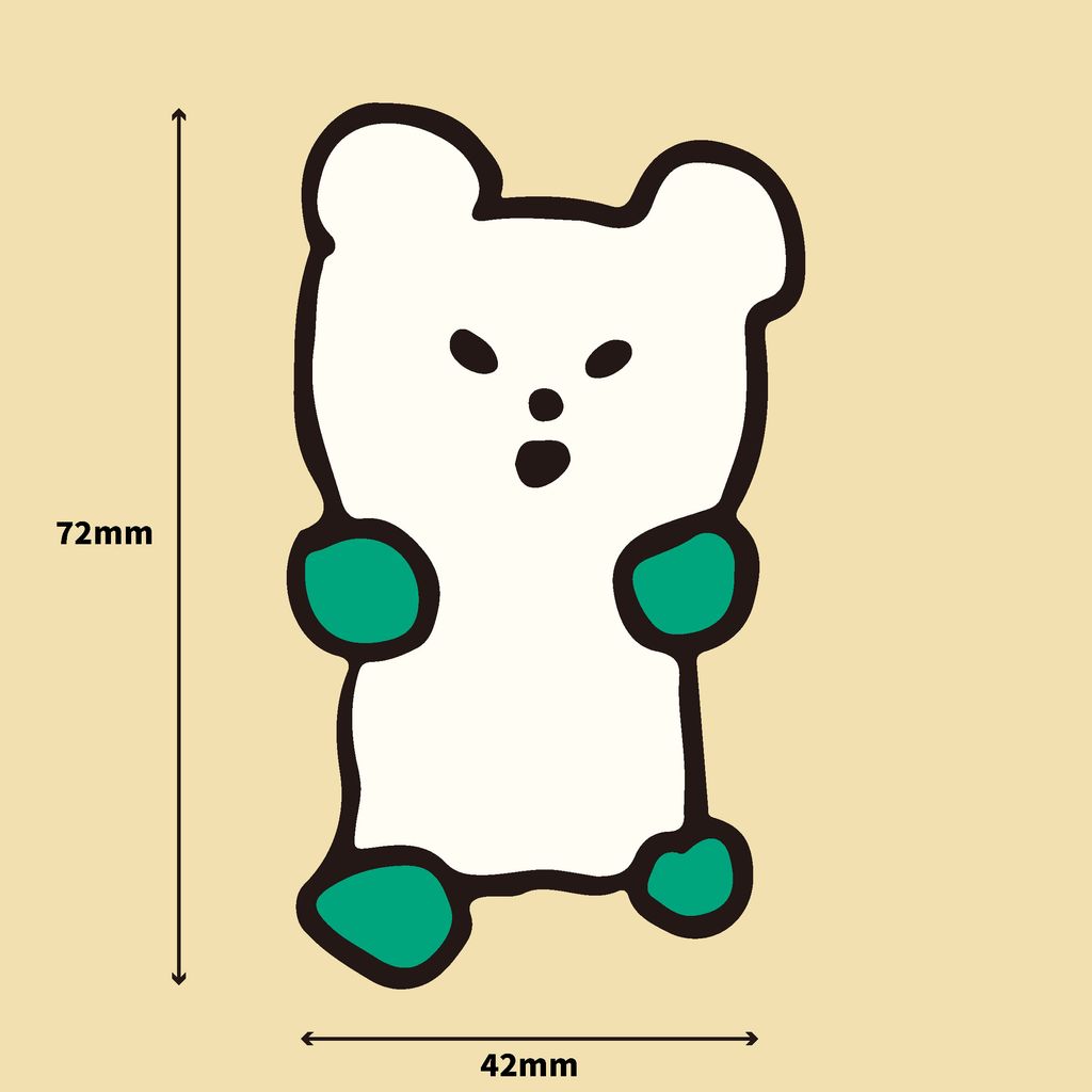 onlineshop_貼紙 小熊軟糖證件照-18