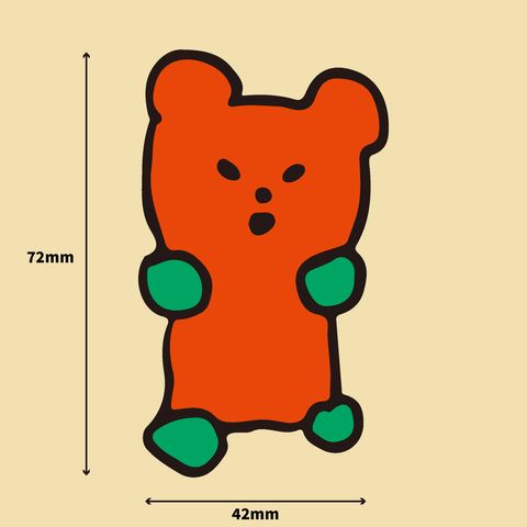 onlineshop_貼紙 小熊軟糖證件照-12