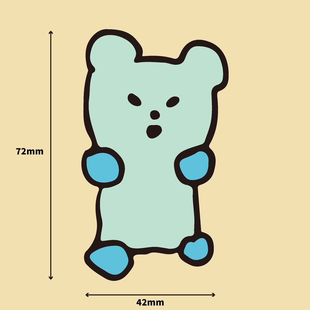 onlineshop_貼紙 小熊軟糖證件照-17