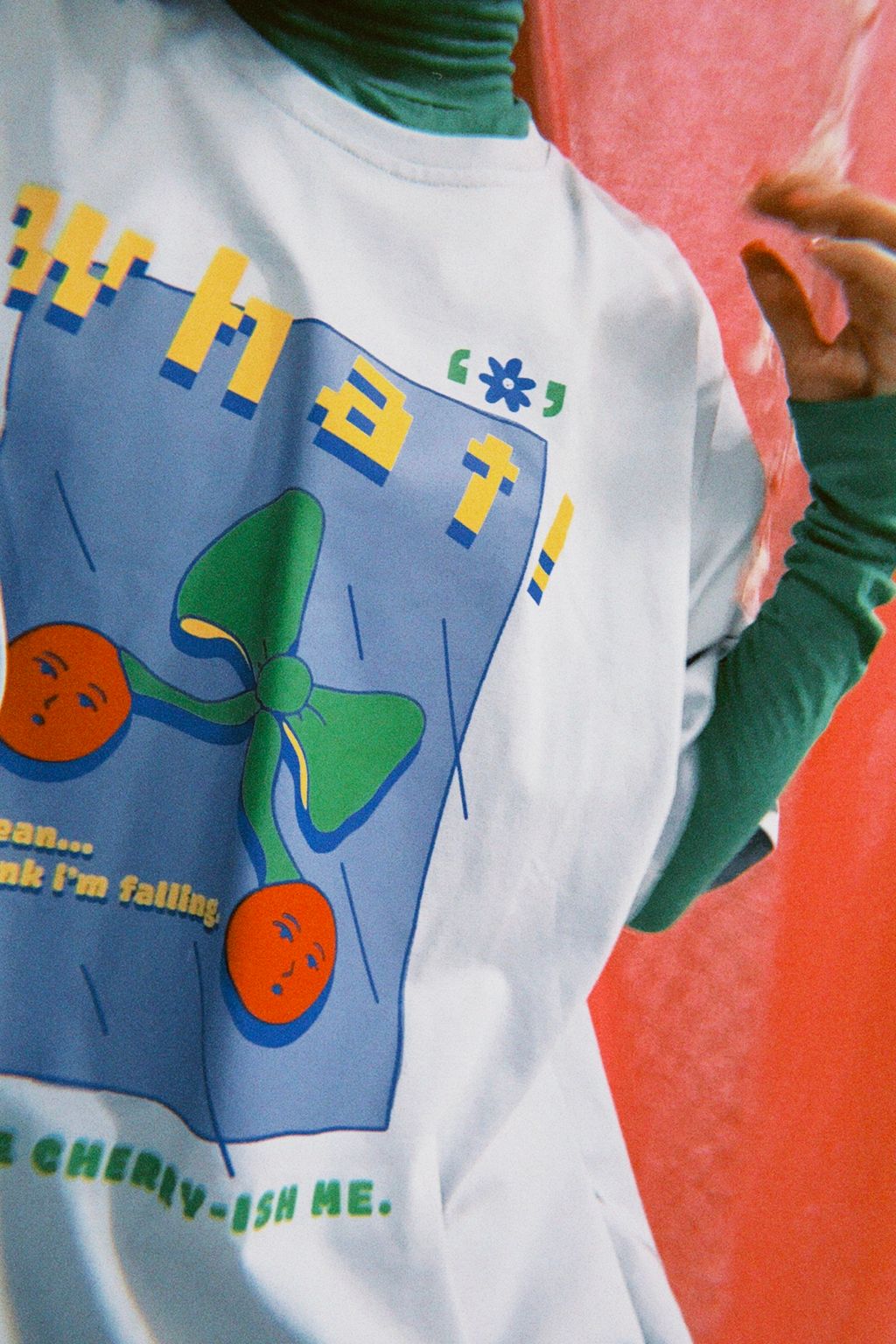 好好 cherry me（寧靜藍）｜寬寬大大Ｔ2.0 - 7