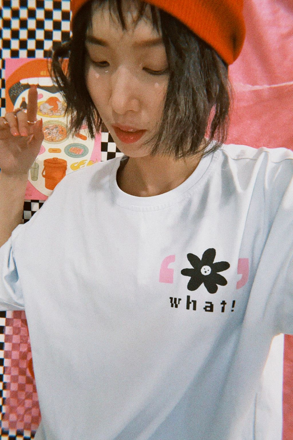 蝴蝶生氣了（水藍）｜寬寬大大Ｔ2.0 - 3