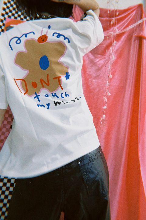 蝴蝶生氣了（白）｜寬寬大大Ｔ2.0 - 9