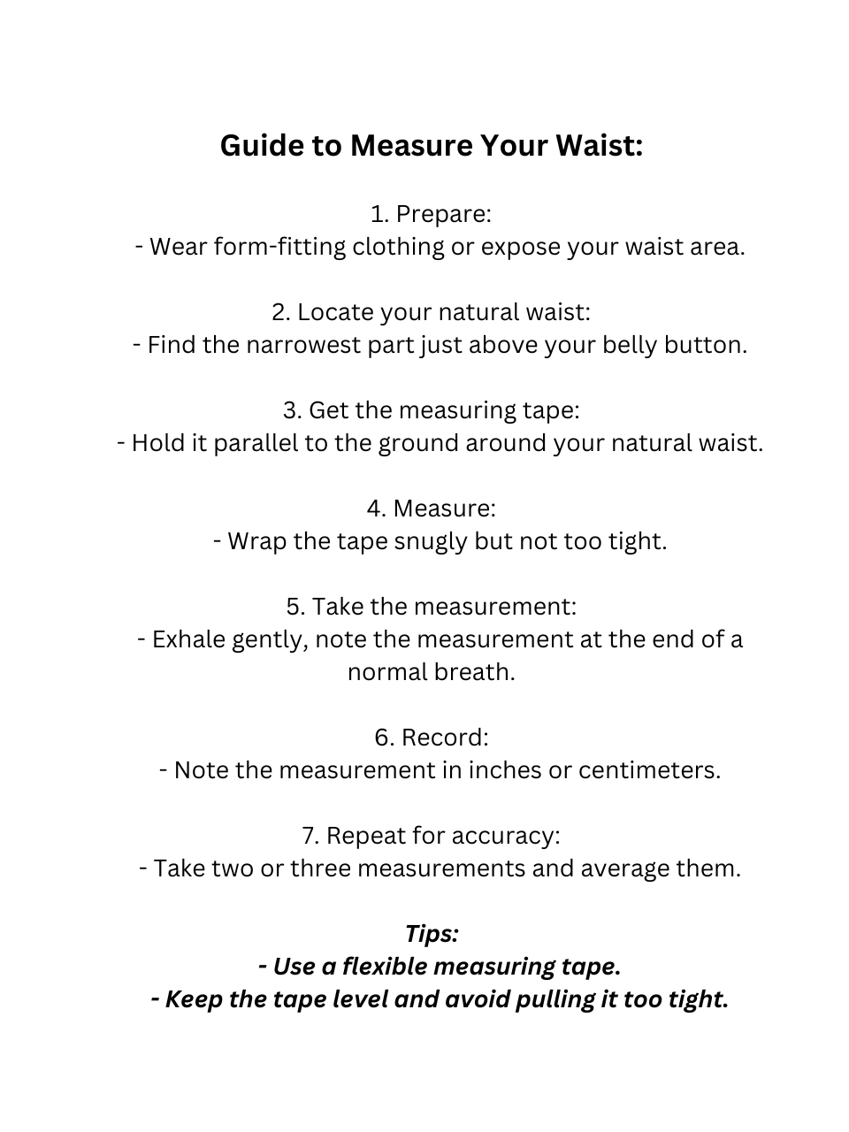 Waist Adjustment-2