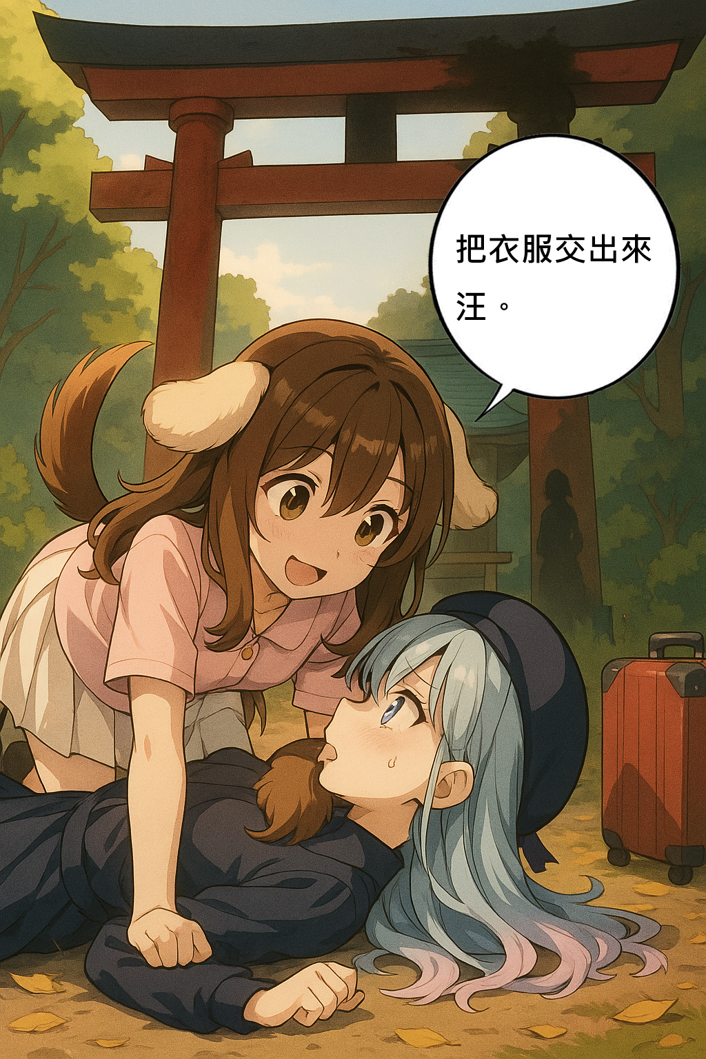 千奈神社見聞錄 01 小鎮的訪客