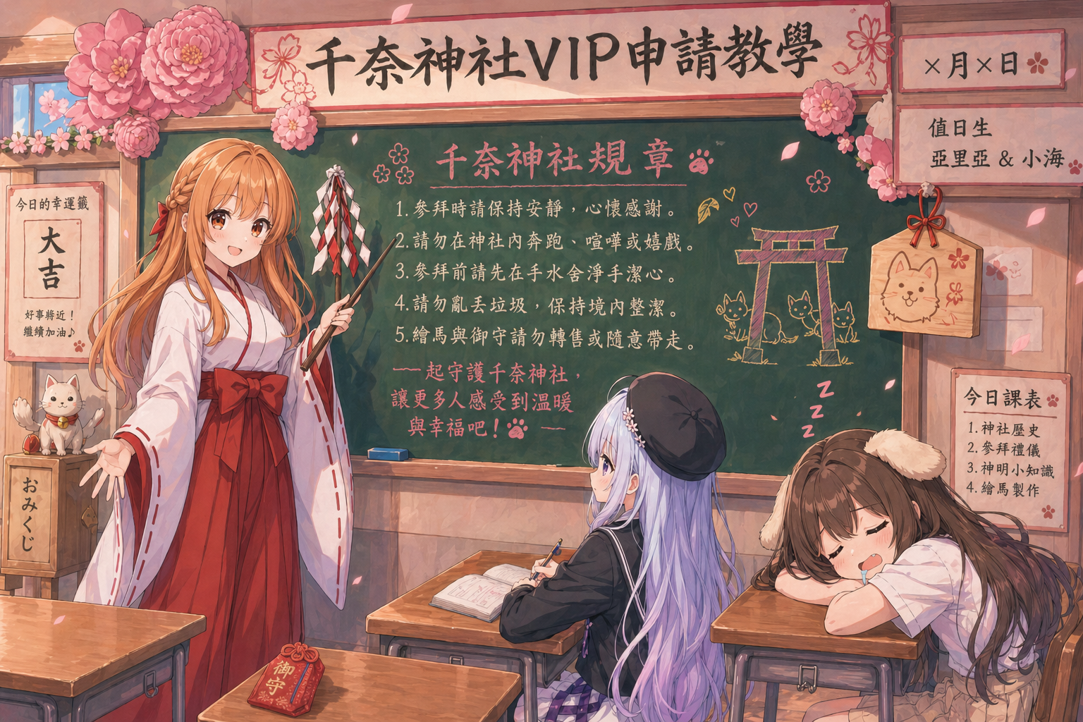 千奈神社 VIP申請教學