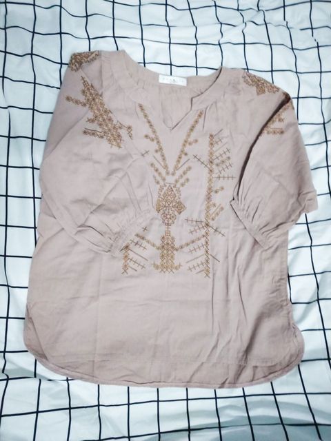 E1.【600$】森森 咖色日常服 ( 贈 穿照4_5張 )