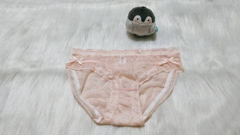 +原味千奈+ 【森森】粉色蕾絲內褲（附穿照）